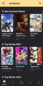 New Summer Shows for anime Fan in AniWatch apk