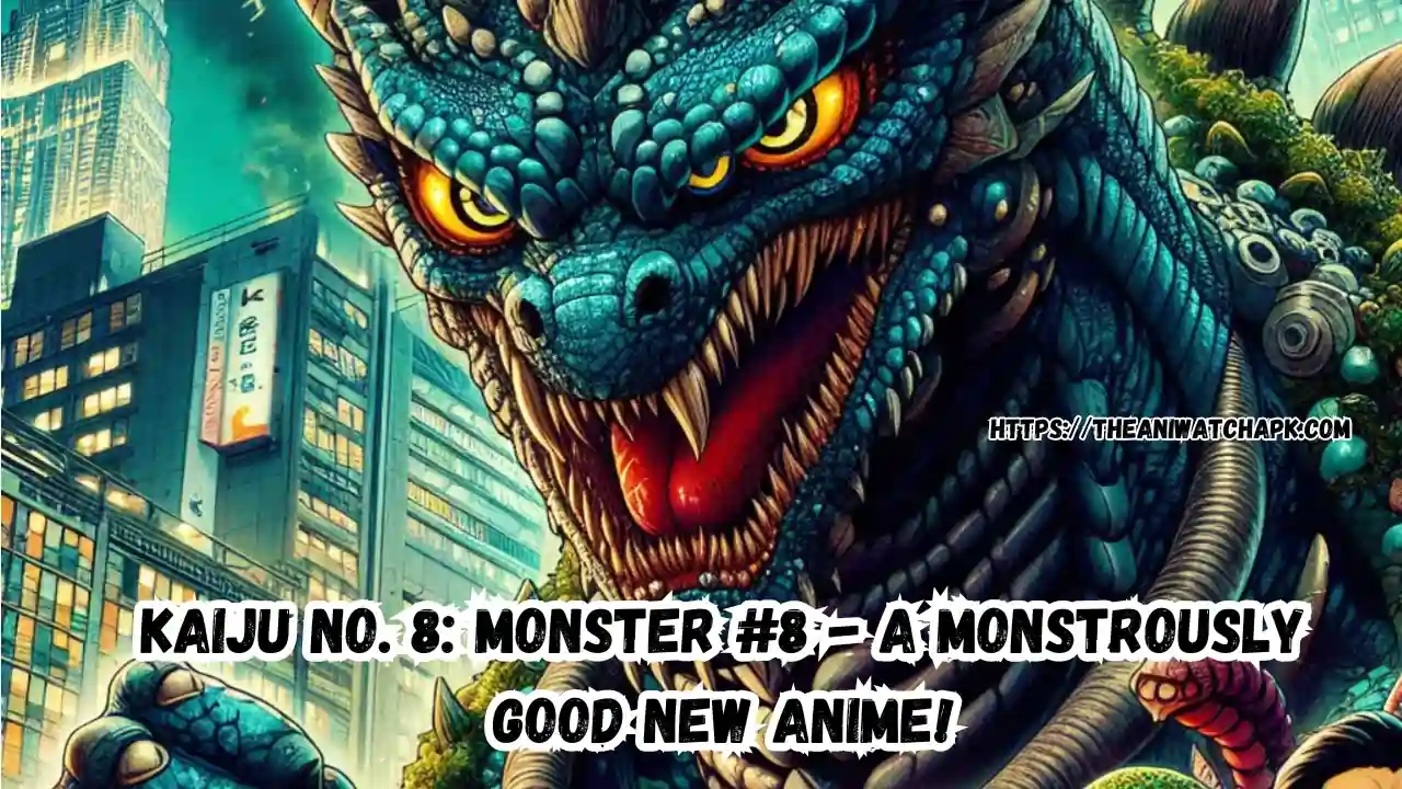 Kaiju No. 8: Monster #8 - A Monstrously Good New Anime!